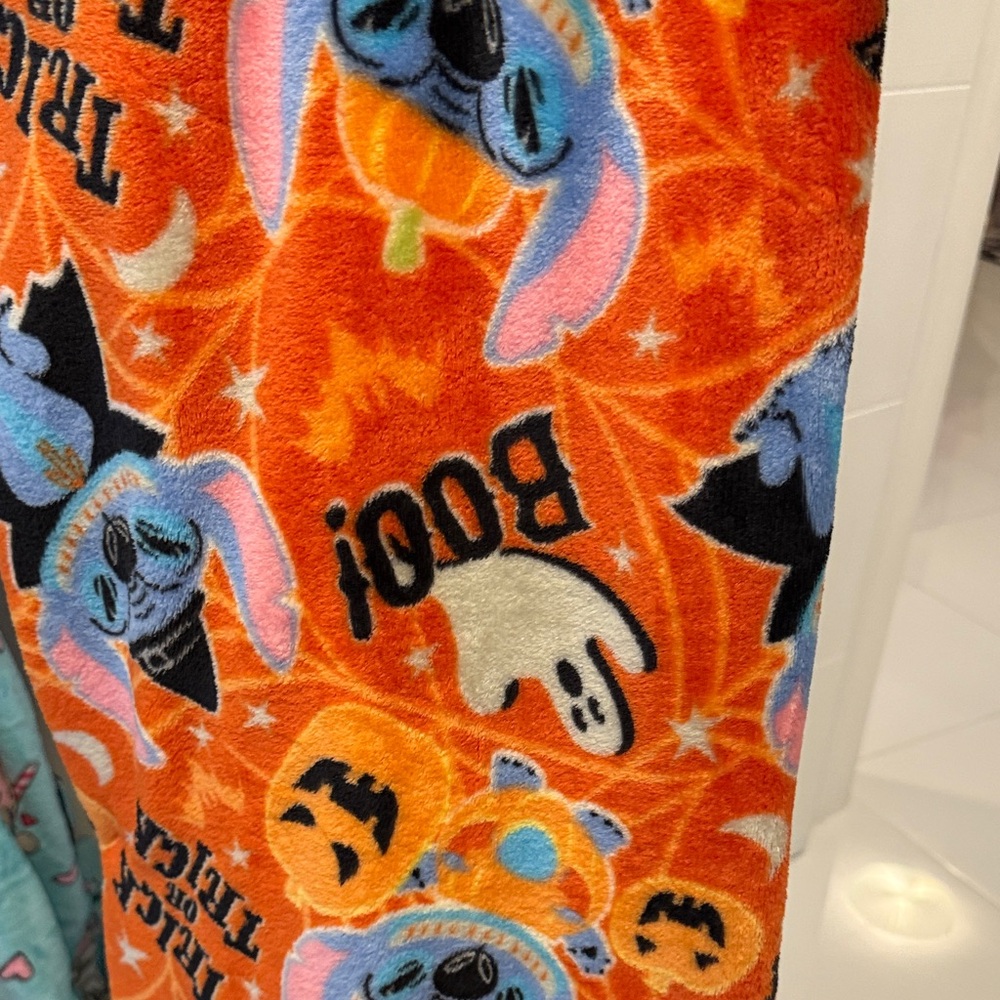 Halloween Sitch Themed Fleece Blanket
